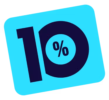 10%